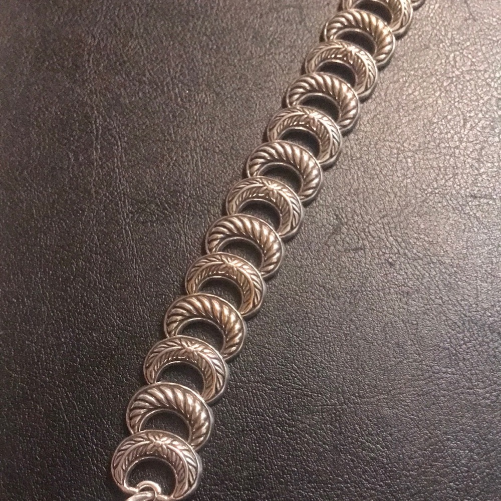 Brighton Brand Halfmoon Bracelet toggle closure